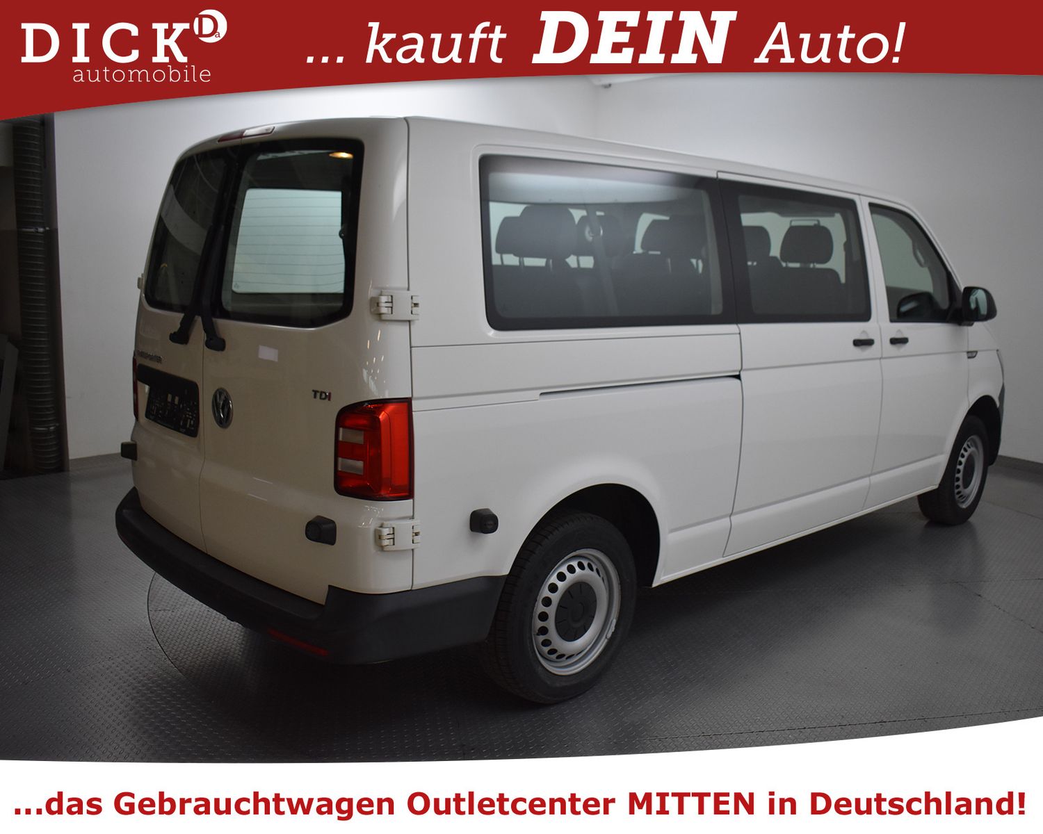 VW T6 Transp 2.0d DSG Kombi Lang 9SI+NAV+LED+PDC+TE - Image 7