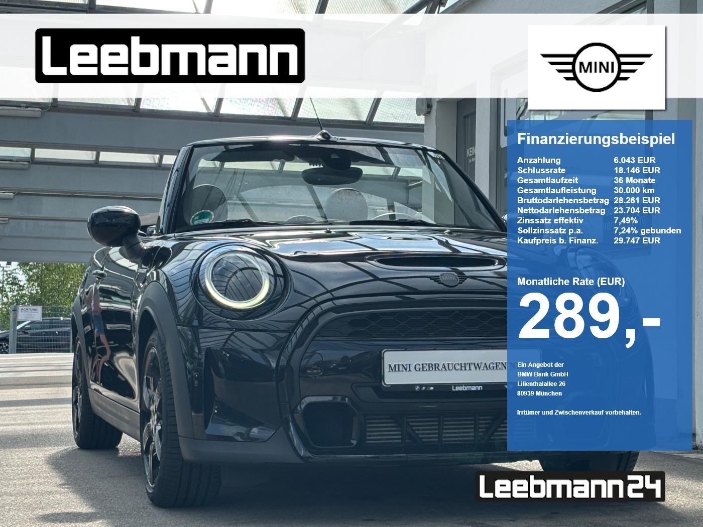 MINI Cooper S Cabrio Classic RFK/NAVI 2 JAHRE GARANTI