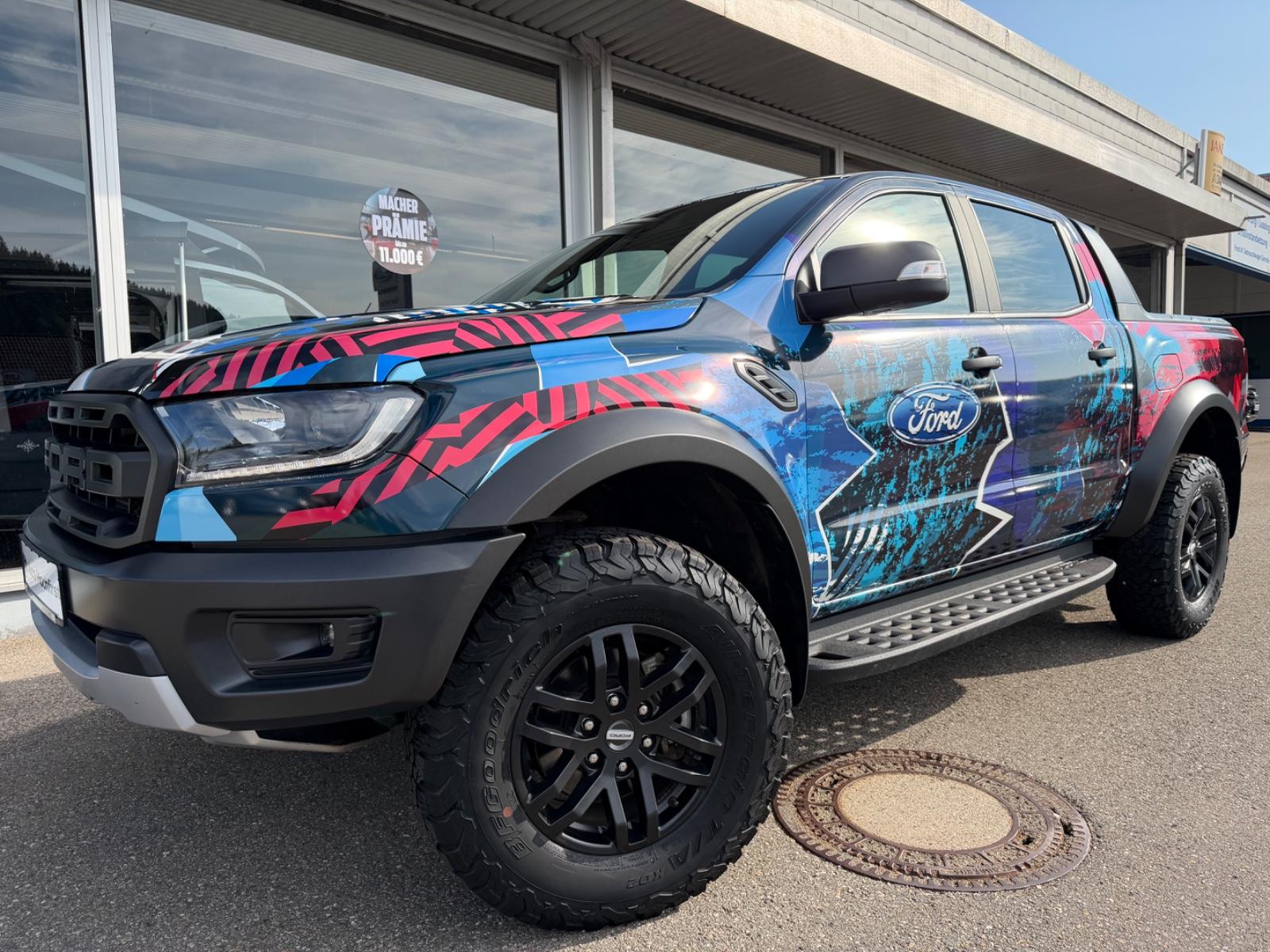 Ford Ranger Raptor Doppelkabine 4x4 AHK/Navi/Folie