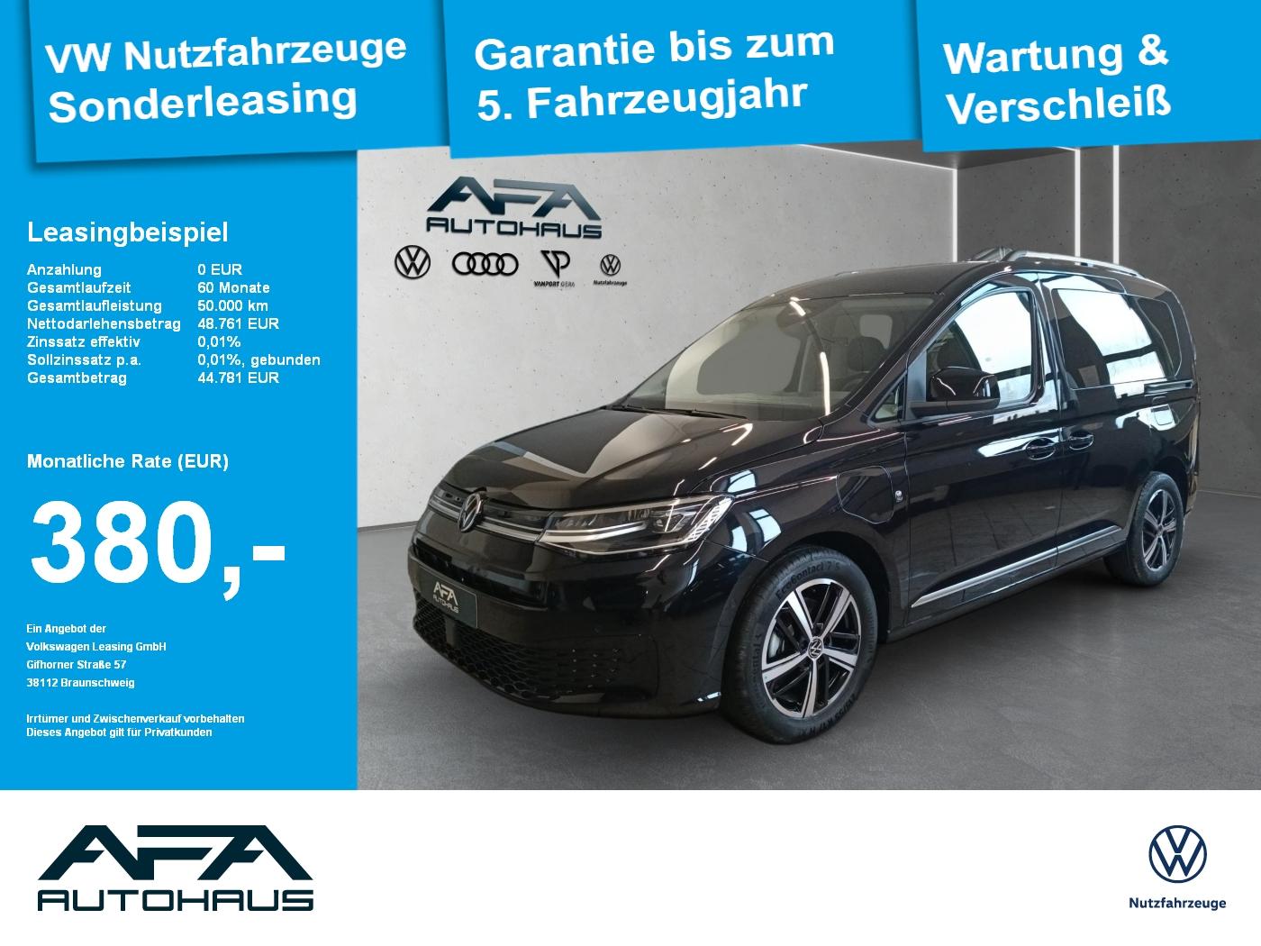 Volkswagen Caddy 1,5 eHybrid Style DSG AHK*Matrix*Navi*ACC