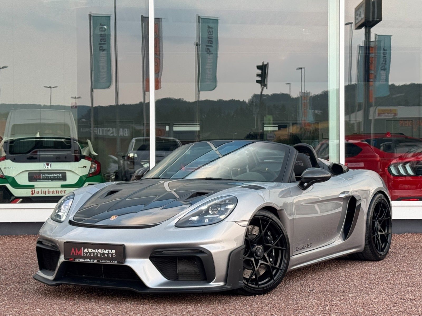 Porsche 718 Spyder RS Weissach Lift Schale Bose 1.Hand