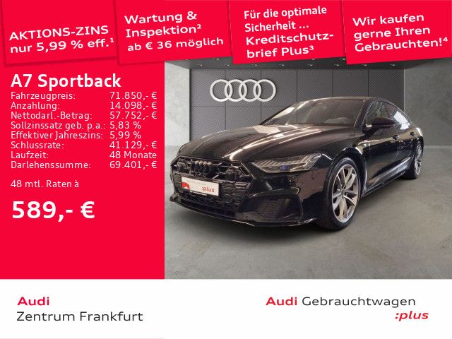 Audi A7 Sportback 55 TFSI e quattro S tronic S line H