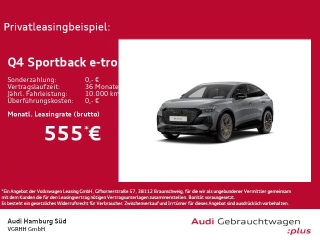 Audi Q4 Sportback 45 e-tron qu. S LINE EDITION/LM21