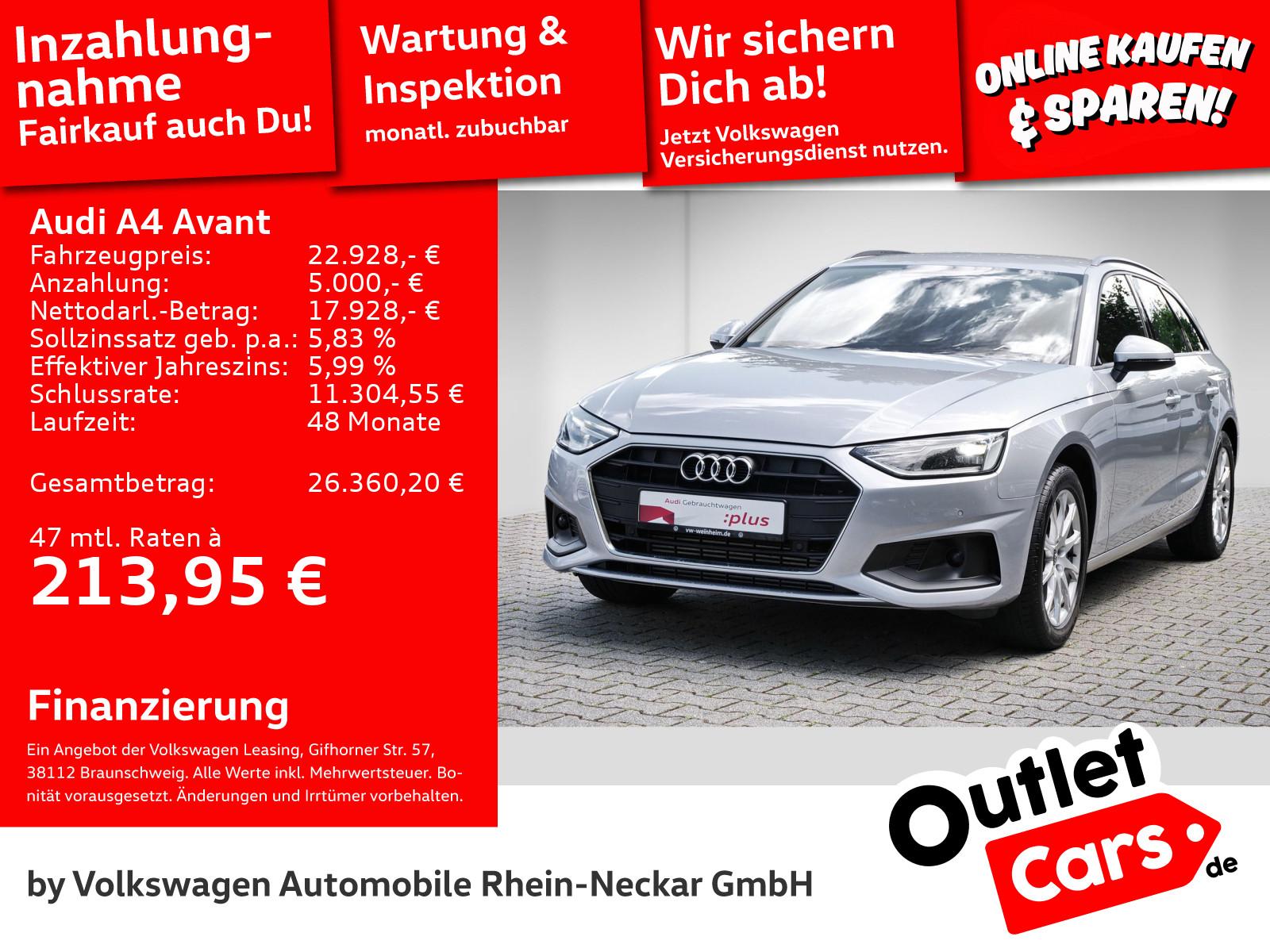 Audi A4 Avant 35 TFSI Automatik LED Navi UVM