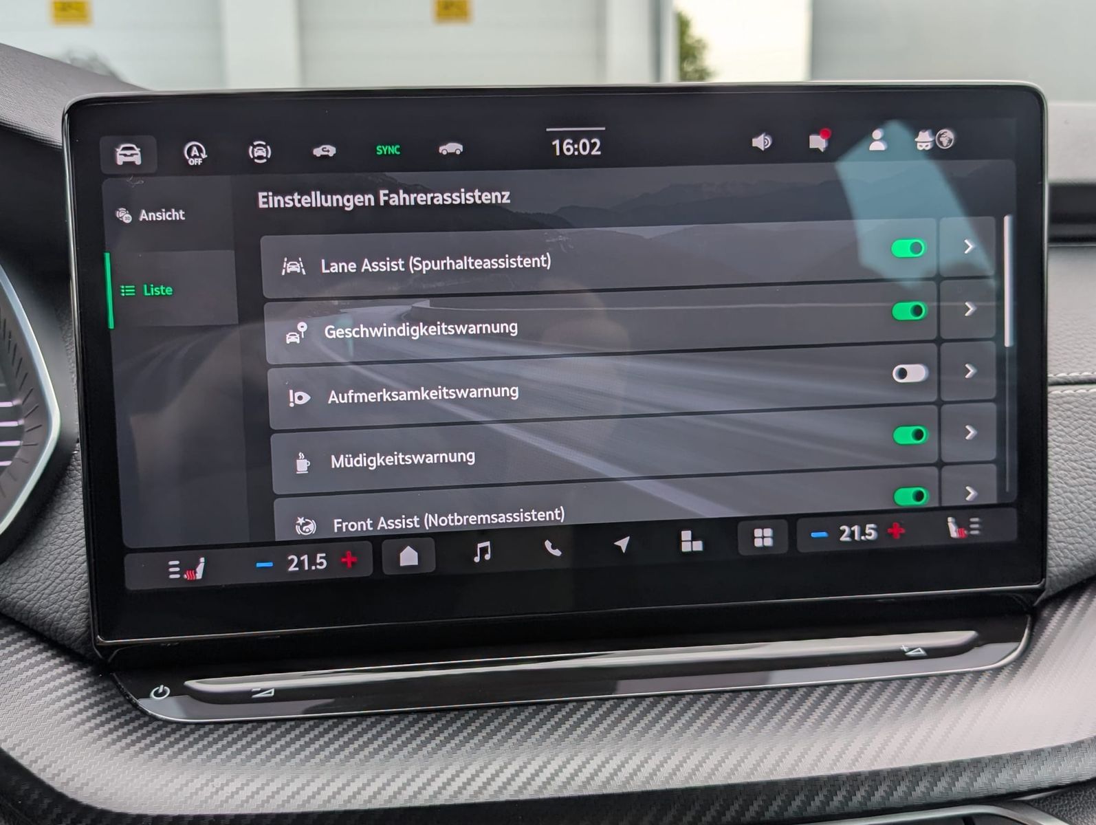 Fahrzeugabbildung SKODA Octavia 2.0 TDI Sportline DSG MATRIX*WINTER*5J.G
