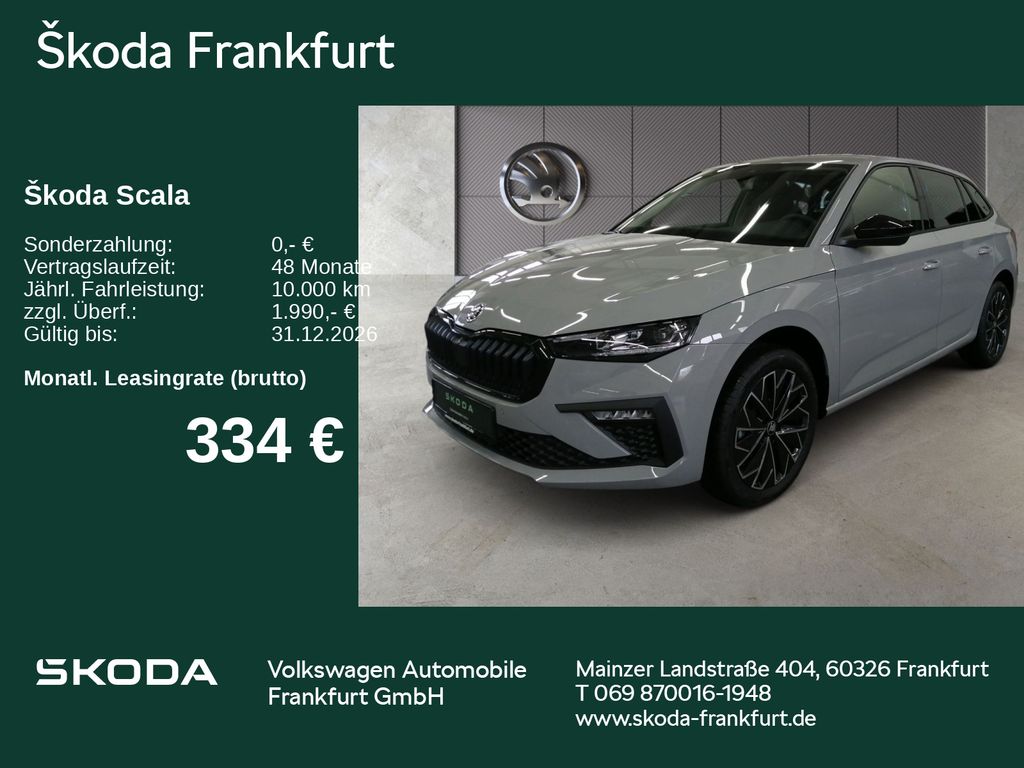 Skoda Scala Balance 1,5 TSI 110 kW 7-Gang-DSG zzgl. 75