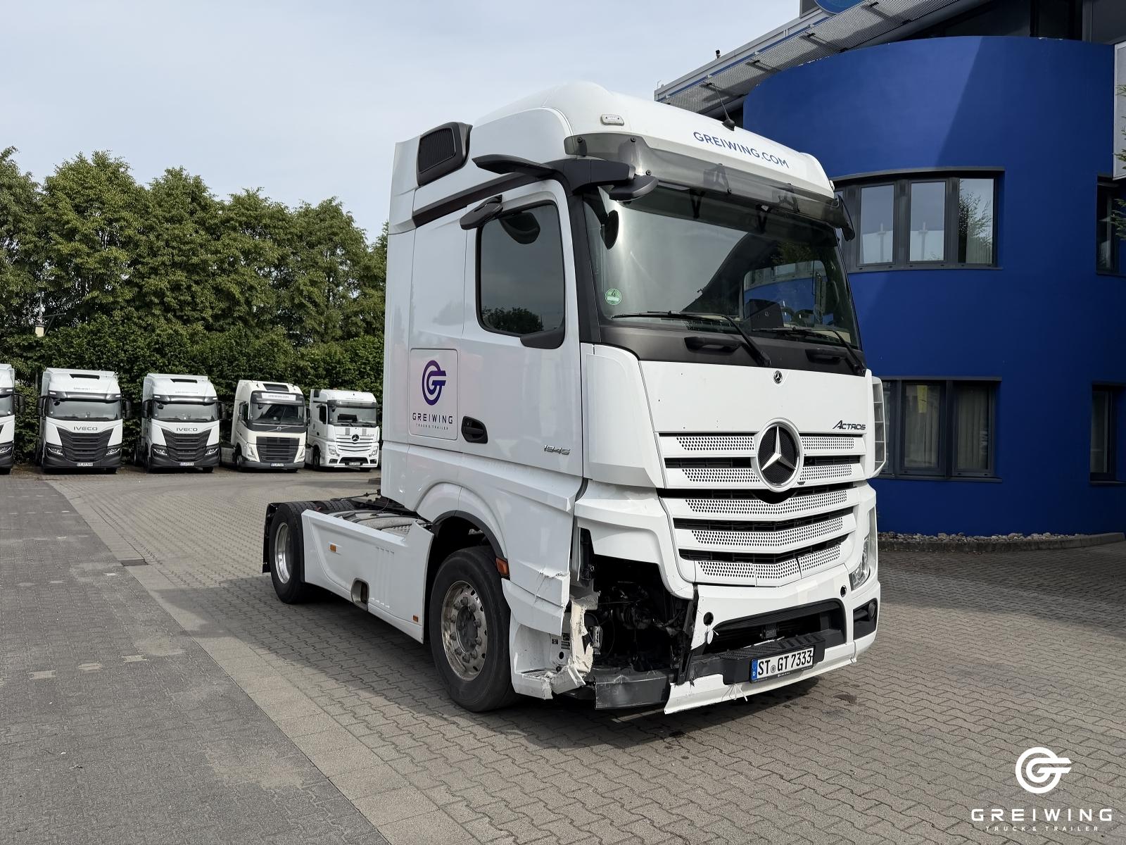Mercedes-Benz 1845 LS 4x2, Bigspace, Retarder, Alcoa UNFALL