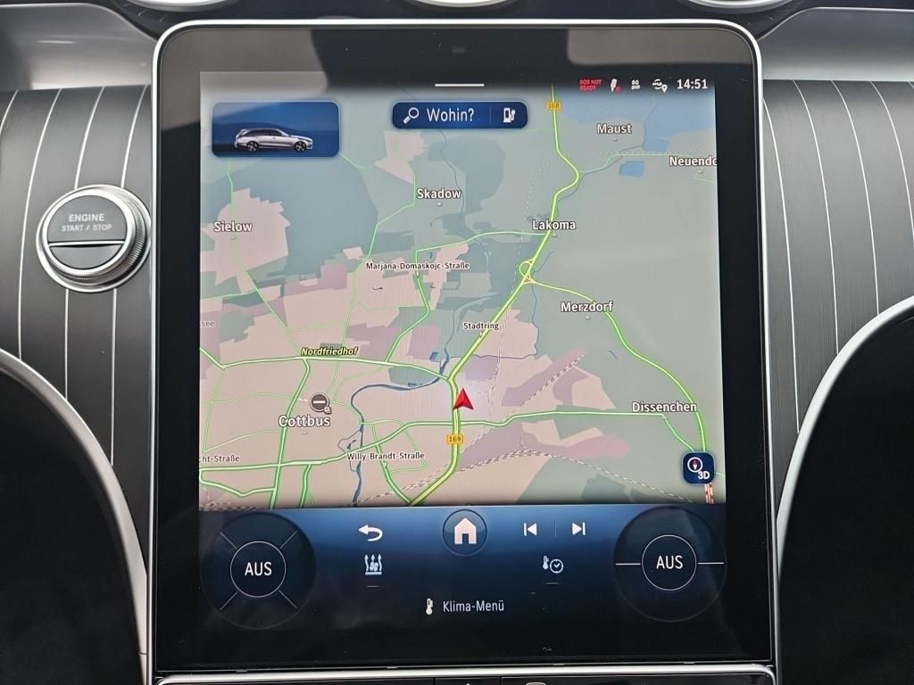 Fahrzeugabbildung Mercedes-Benz C 300 e T-Modell mit EQ Hybrid Technologie PDC