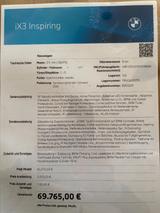 BMW iX3 M Sport Inspiring - silberne BMW iX3