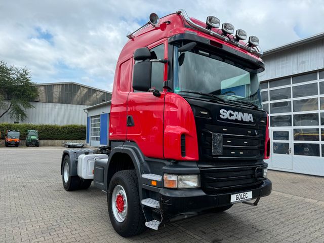 Scania G400 4x4 Euro 5 SZM Kipphydraulik Blatt Luft