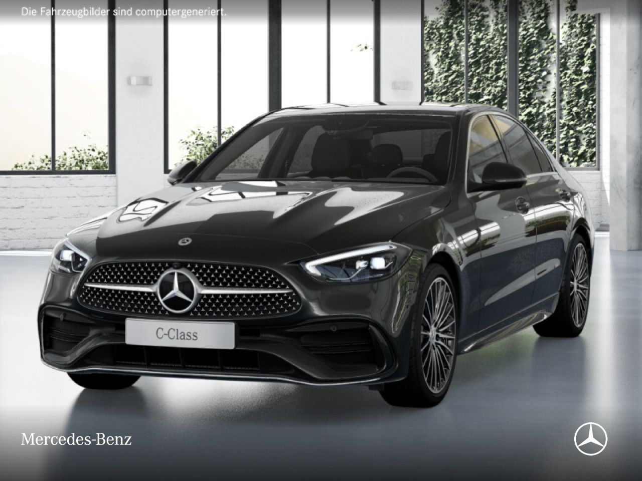Mercedes-Benz C 180 AMG+360+AHK+LED+19"+TOTW+KEYLESS+9G foto 2