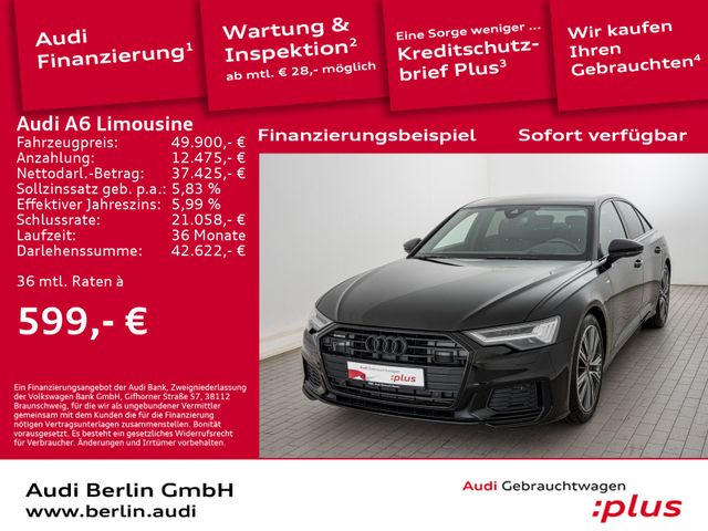 Audi A6 Limousine sport 55 TFSI e qu. S tr. NAVI RFK