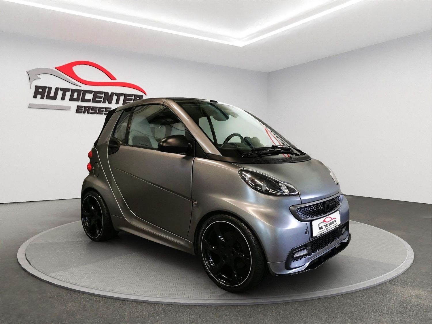 SMART forTwo Brabus Cabrio Navi Tagfahrlicht SHZ 17"Al