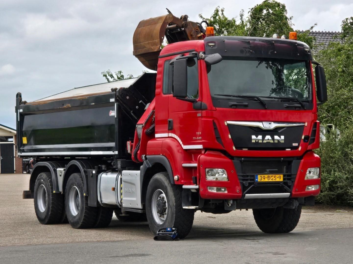 MAN TGS 33.400 6X6 BH WVT WS Z-Kran/Kipper!! EURO 6!