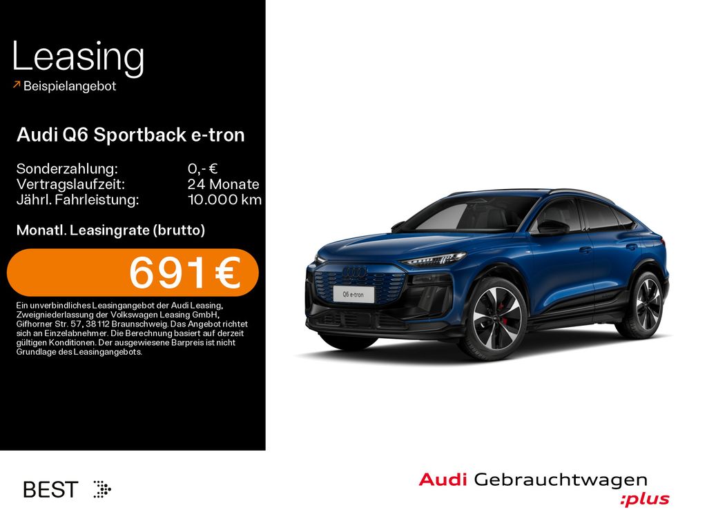 Audi Q6 Sportback e-tron quattro S-LINE*MATRIX*HUD*LU