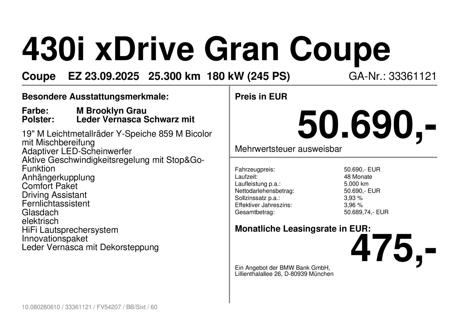 BMW 430 - Bild 5