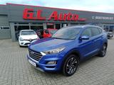 Hyundai Tucson 4WD/AHK/PDC/NAVI/KAM/SH/LENKRADHZG - blaue Hyundai TUCSON