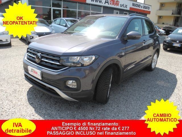 VW VOLKSWAGEN T-Cross 1.0 TSI 110cv DSG Style -Ok N