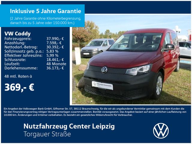 Volkswagen Caddy 5-Sitzer 2.0 l TDI 75 kW AHK*CLIMA*