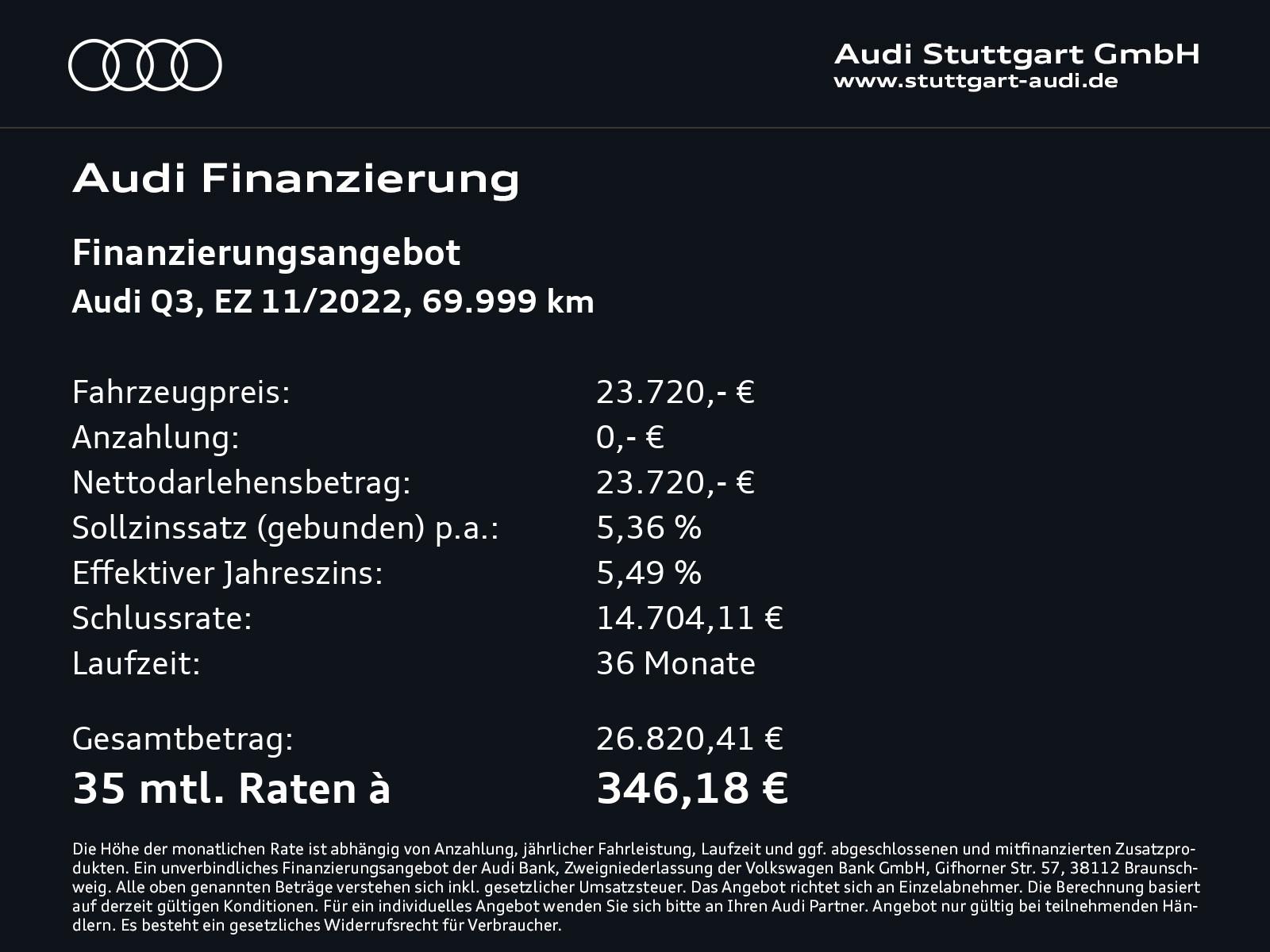 Audi Q3 35 TFSI LED Keyless virtCo Sitzheizung PDC