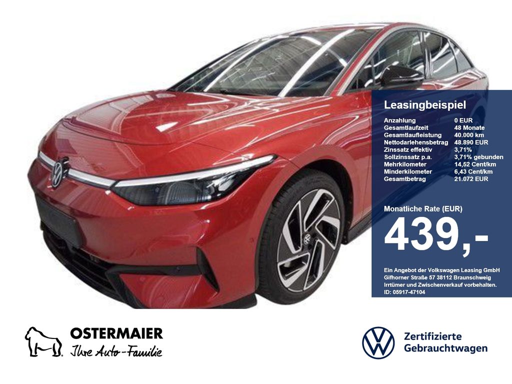 Volkswagen ID.7 PRO S 286PS NP.76T AHK.AREA-V.HEAD-UP.20 ME