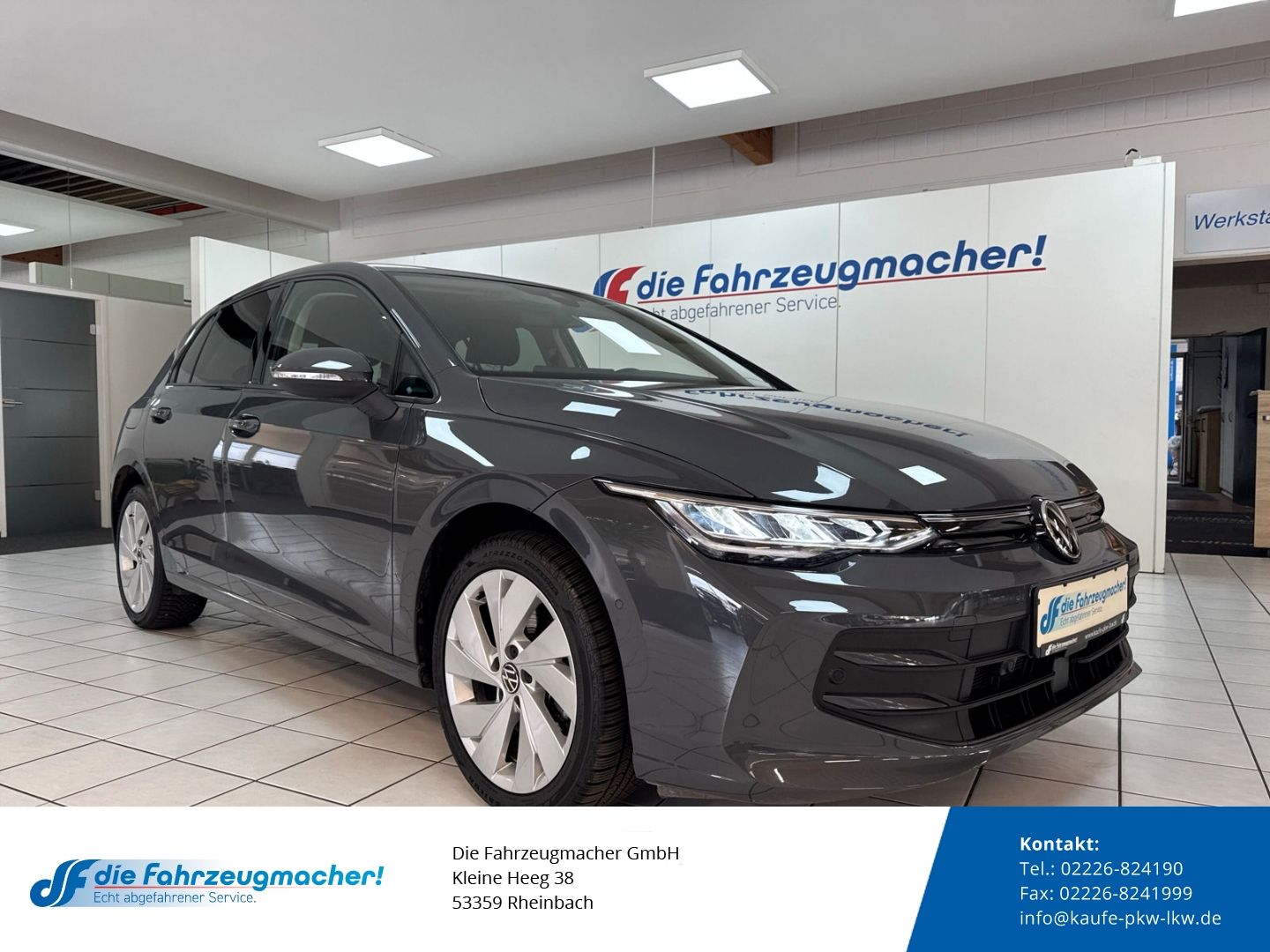 Fahrzeugabbildung Volkswagen Golf VIII 2.0 TDI 110 kW Life Digitales Cockpit