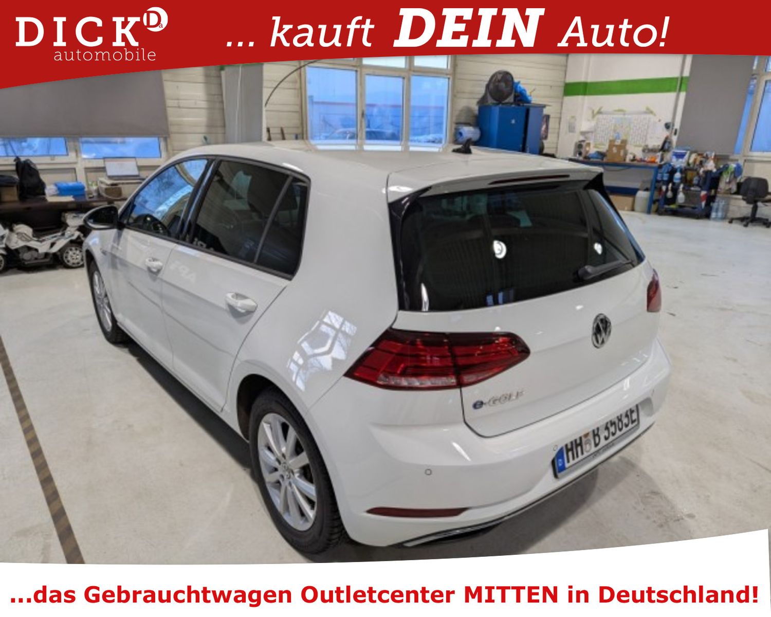 Fahrzeugabbildung Volkswagen Golf VII e Hyb LED/ACC/NAVI+/WÄRMEPUMPE/SHZ/8FA