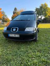 Seat 1.9 TDI Schwarzer Seat Alhambra - gebrauchte Seat Alhambra aus dem Jahr 2002