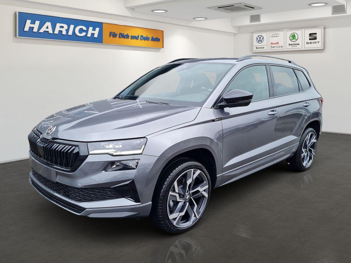 Skoda Karoq Sportline 1.5 TSI DSG AHK PANO NAVI PDC V+