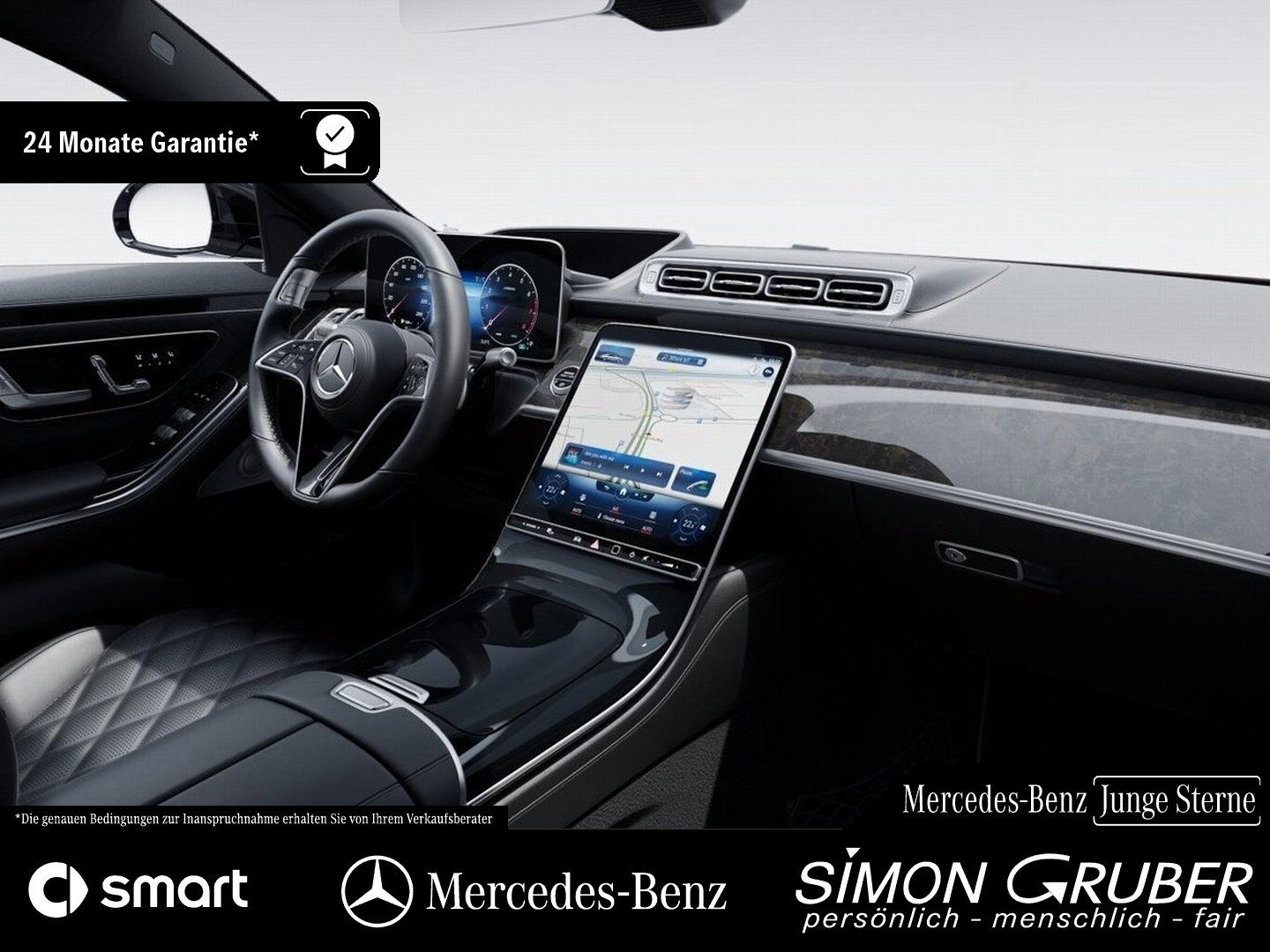 Fahrzeugabbildung Mercedes-Benz S 580 4M L AMG Night First-Class Executive Chauf