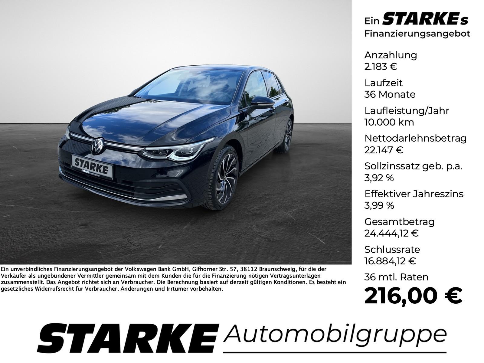 Volkswagen Golf 1.5 eTSI DSG Move  HeadUp AHK Navi LED PDC 
