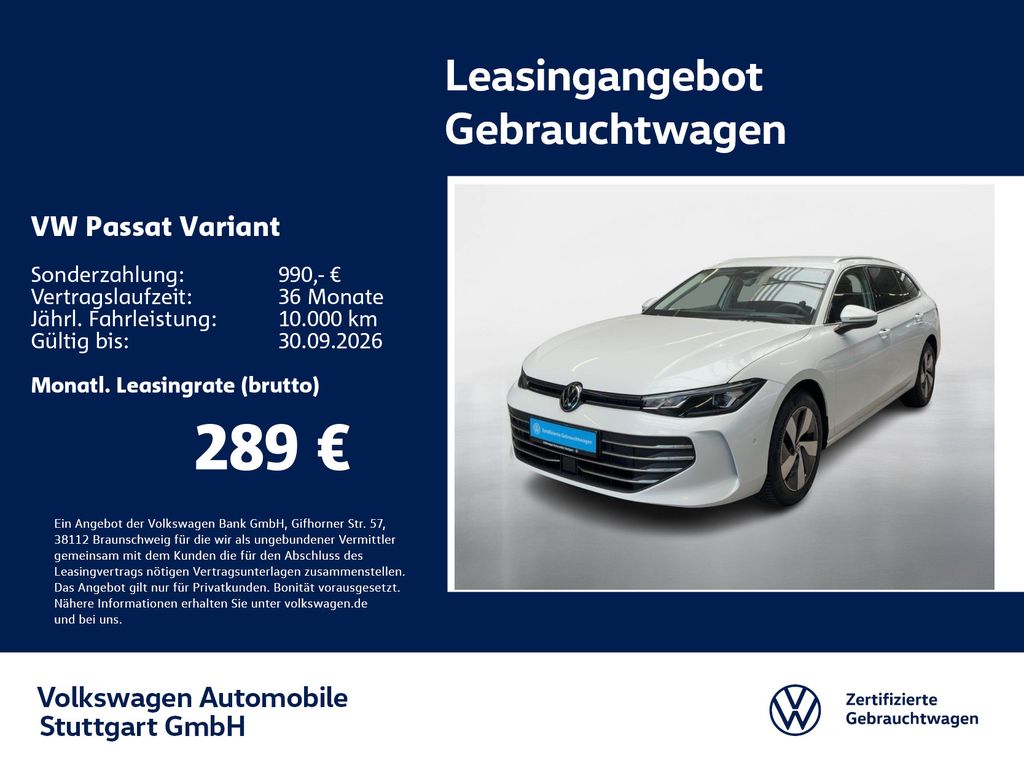 Passat Variant 1.5 TSI Business DSG Navi AHK