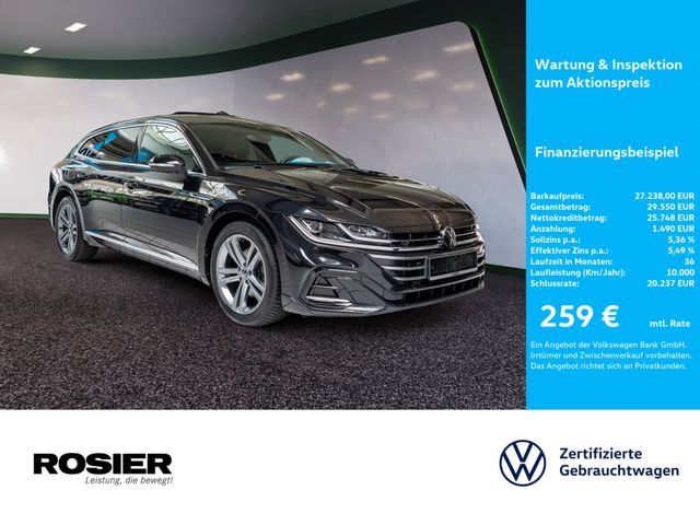 VW Arteon SB R-Line 2,0 l TDI DSG AHK ACC NAVI SHZ