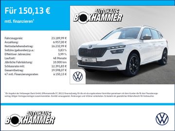Skoda Kamiq 1.0 TSI DSG Monte Carlo  LED+PANO+RÜCK.KAM