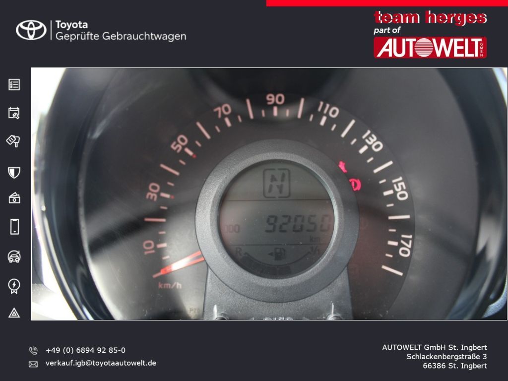 Fahrzeugabbildung Toyota Aygo x-shift x-play Automatik