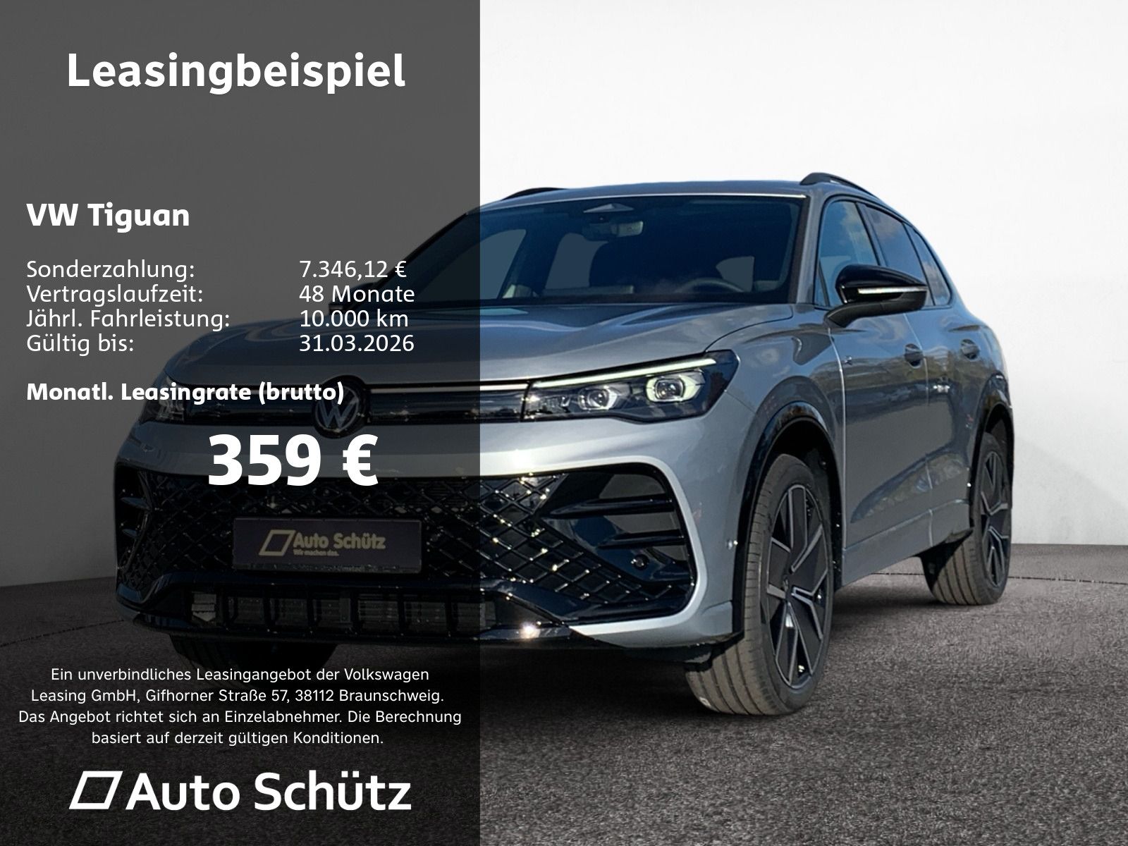 Volkswagen Tiguan R-Line*2.0TSI*DSG*4Motion*PANO*AHK*Winter