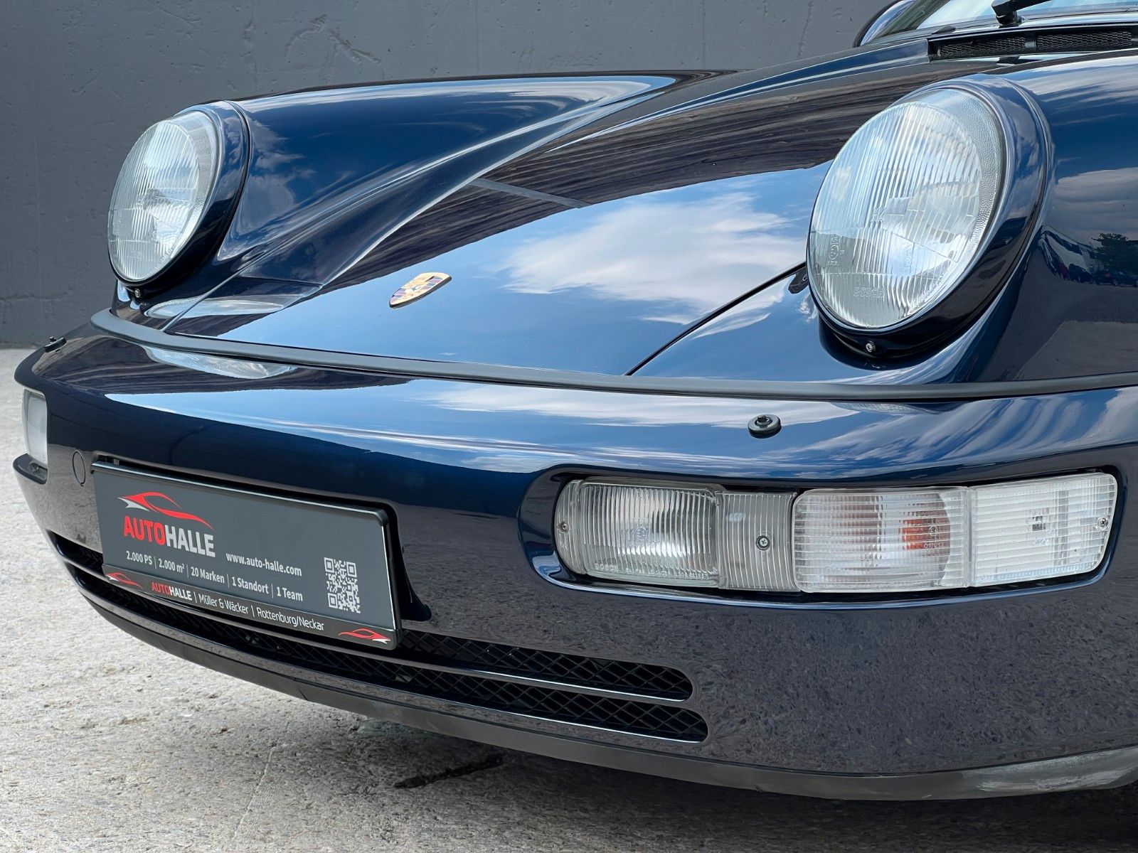 Fahrzeugabbildung Porsche 911 Carrera 2 Cabrio 3.6l Tiptr. (964) deutsch
