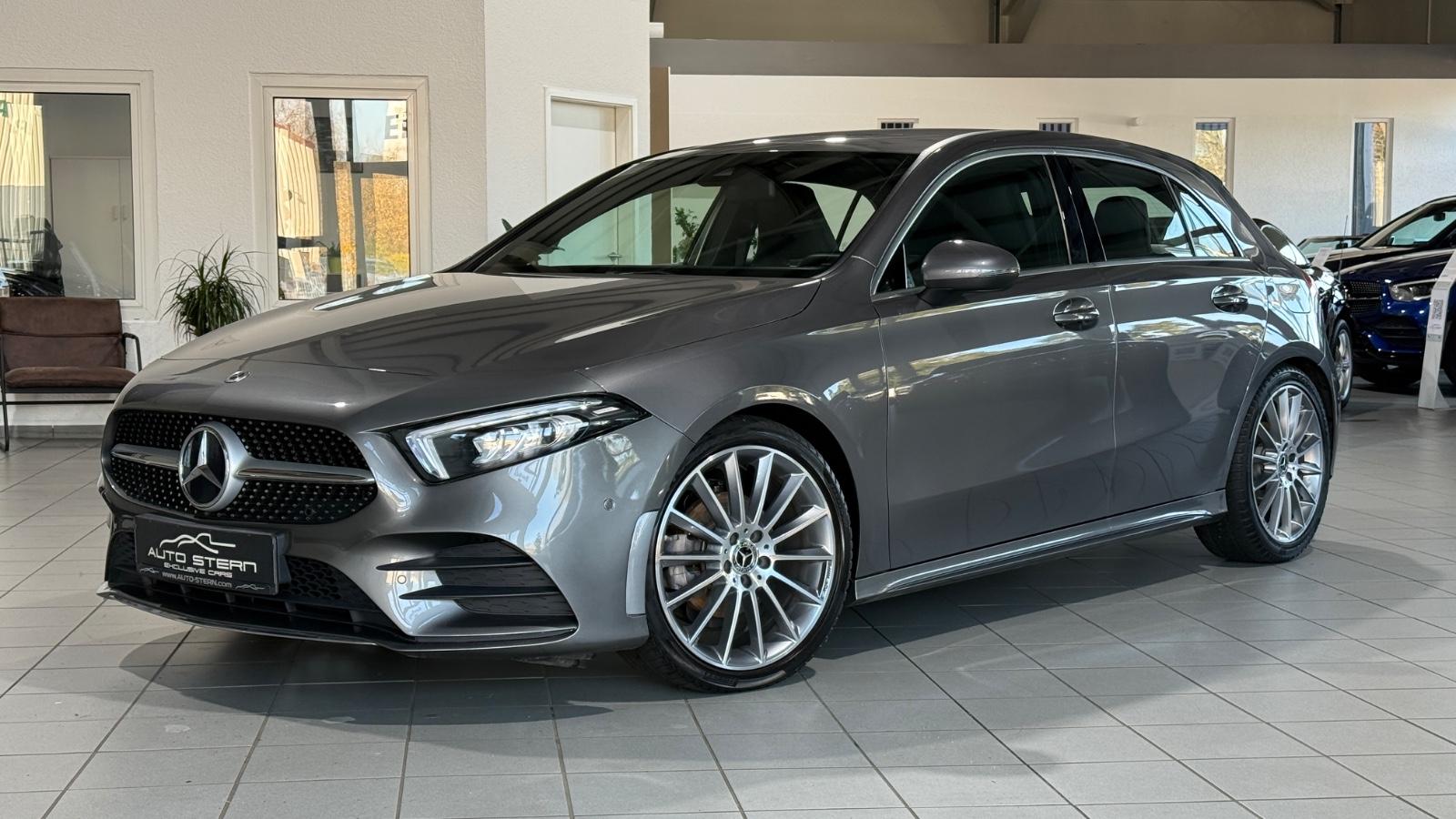 Mercedes-Benz A 180 AMG PARK-ASS SPUR CARPLAY GRA LED 19"