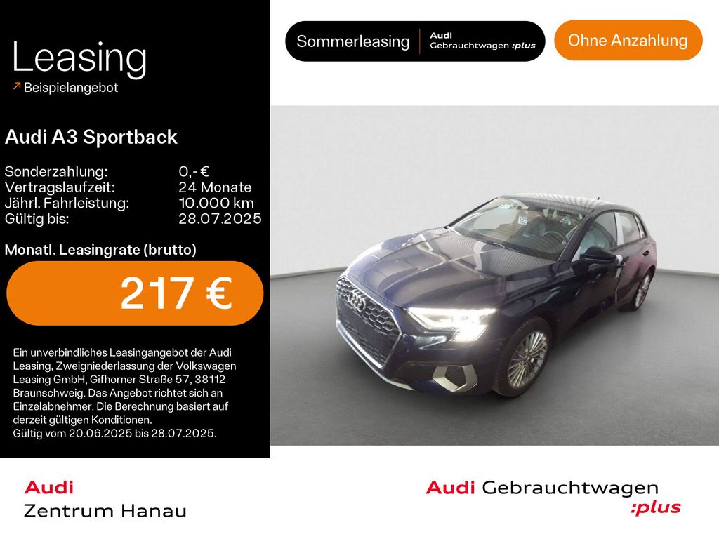Audi A3 Sportback 35 TFSI advanced*NAVI-PLUS*MATRIX*V