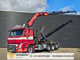 Volvo FM 420 8x2 / HIAB HOOKLIFT + 30 t/m CRANE - KRAN