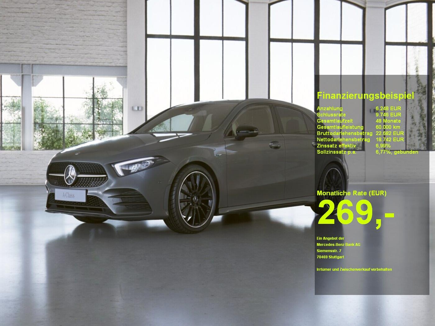 Mercedes-Benz A 250 e Edition2020 AMG Kamera Distr. LED Night