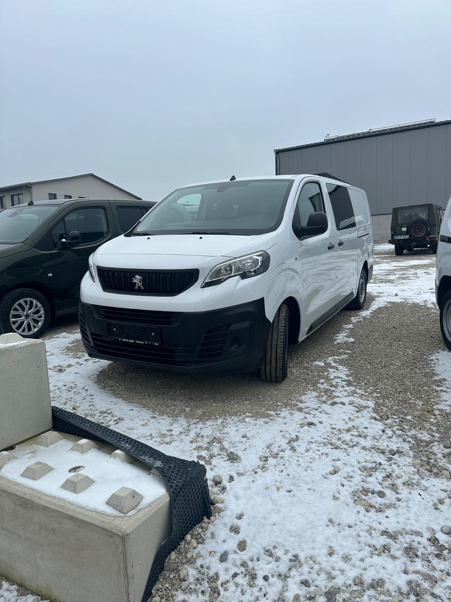 Peugeot Expert Kasten Lang Elektromotor Doppelkabine