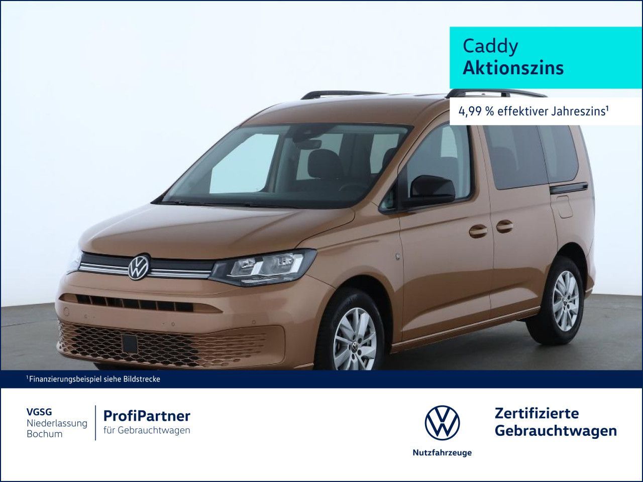 Volkswagen Caddy Life Navi Kamera Sitzheizung PDC LM-Felgen