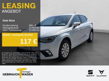 Seat Ibiza 1.0 TSI STYLE NAVI ACC GJR PDC+ SITZHZ