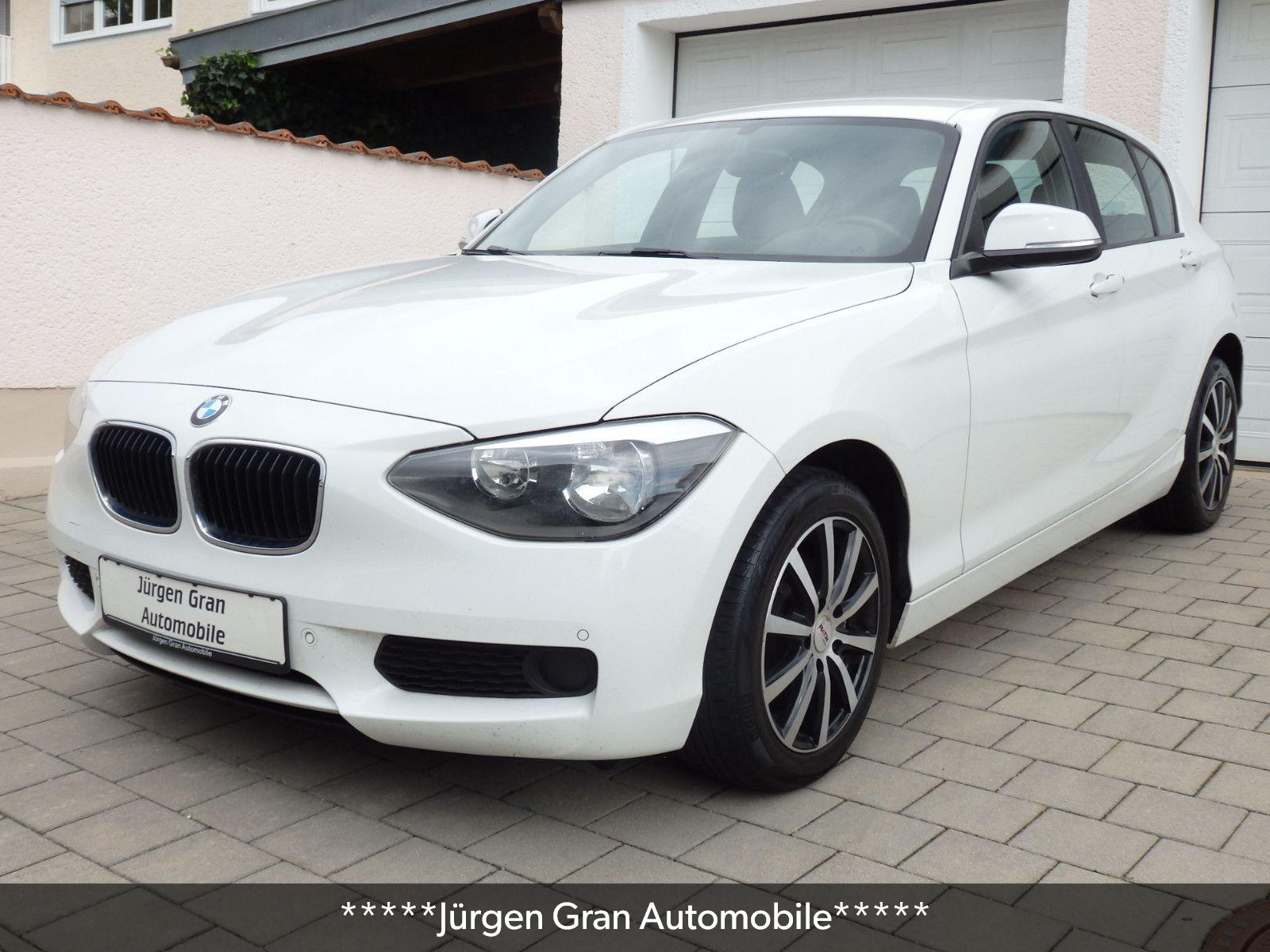 BMW 116i weiß Sitzheizung Klima Alu 5türig