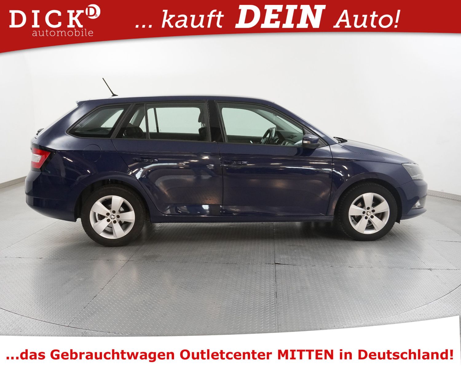 Fahrzeugabbildung SKODA Fabia Com 1.4d DSG Style GEPFLEGT+SHZ+AHK+TEMP+