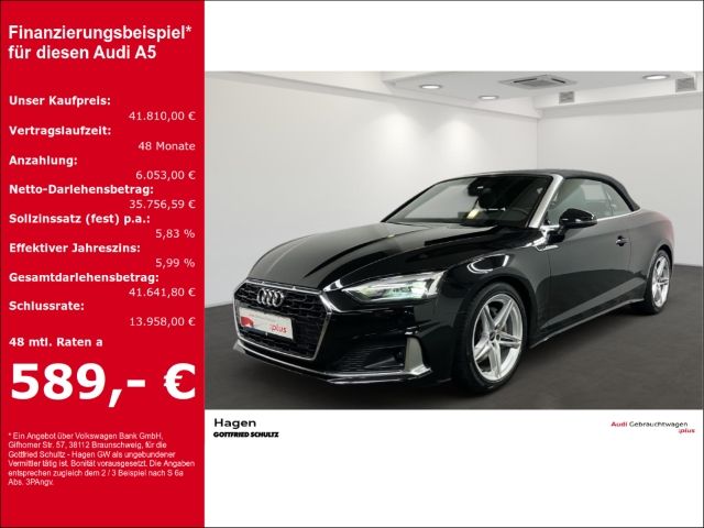 Audi A5 Cabriolet 40 TFSI S-tronic LED NAV AreaView a