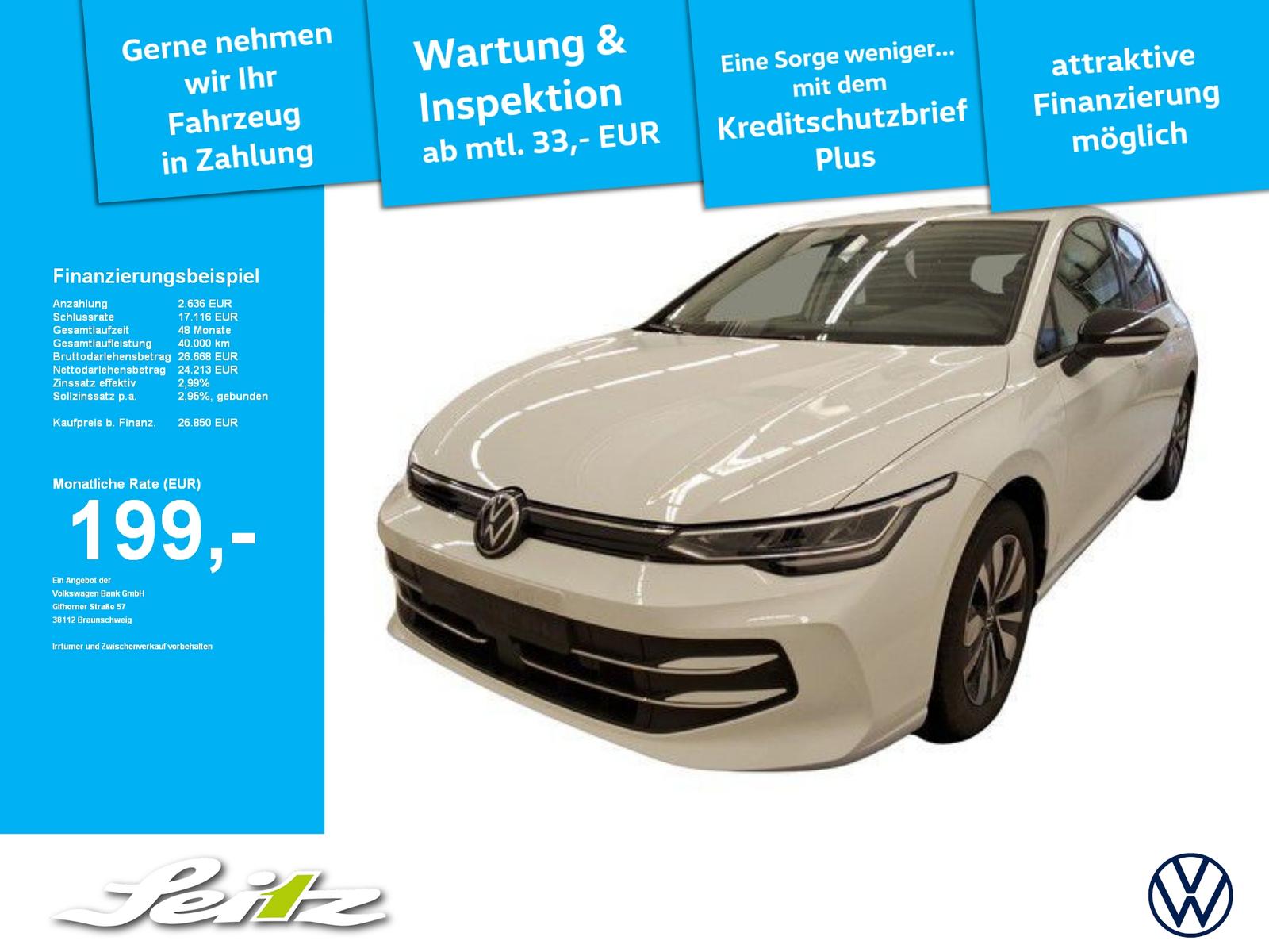 Volkswagen Golf VIII 1.5 eTSI DSG Goal *LED*HARMAN*KAMERA*