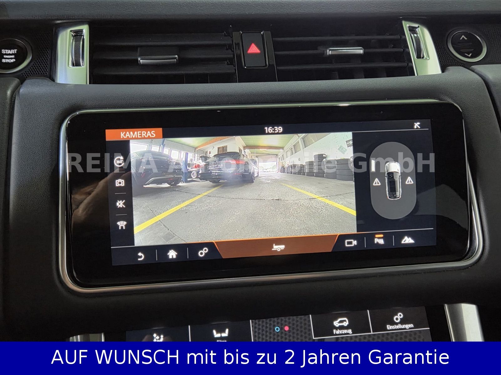 Fahrzeugabbildung Land Rover Range Rover Sport HSE P 400E Hybrid, Matrix