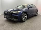Audi Q8 50 TDI quattro*S-LINE*PANO*SITZKLI*STD-HZ*AHK - blaue Audi Q8